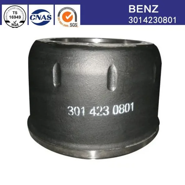 High quality/High cost performance  Auto Parts Truck Assembly Brake Drum for Benz 3904230001