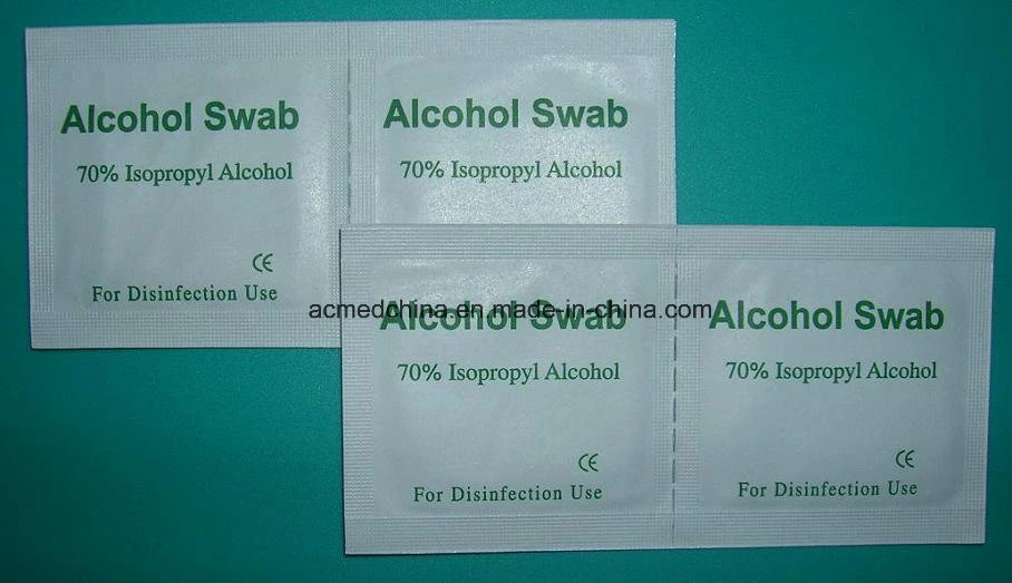 CE/ISO Approved Medical Non-Woven Sterile Alcohol Swab-Hot Sales