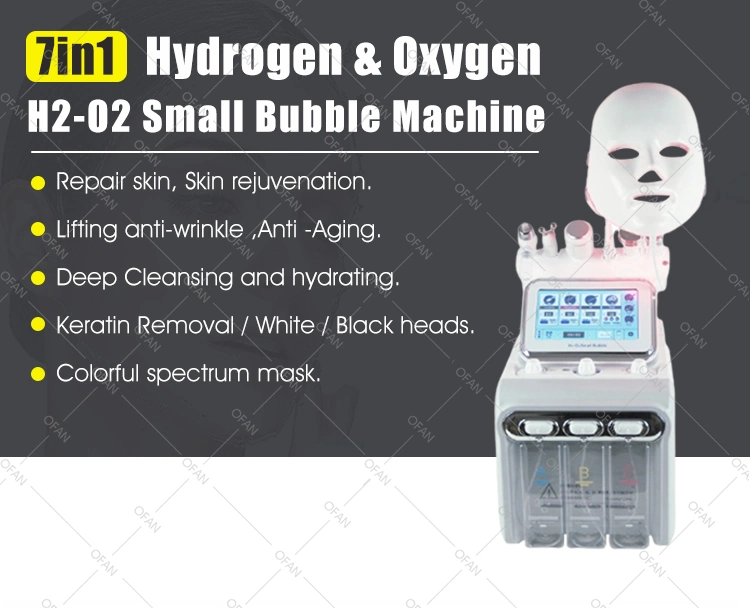 Ofan Hydra Beauty Equipment Jet Peeling Diamond Dermabrasion Hydrabrasion Portable Oxygeno Aqua Peel Machine