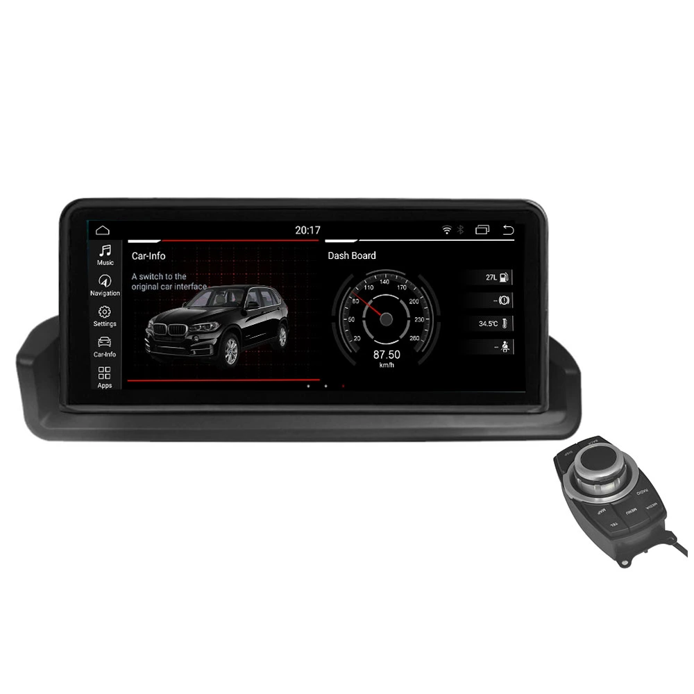 IPS Ecrã Táctil 12 Android Navegação GPS 1 DIN Leitor de DVD para o BMW série 3 E90/E91/E92/E93 2005 2006 2007 20008 Stereo Rádio multimídia de áudio