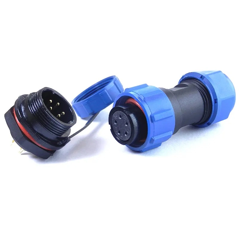 Resistente al agua IP68 IP de la serie SP11/SP13/SP17/SP20/SP21/SP28/SP29, cable de conector de cable divisor de 1X4