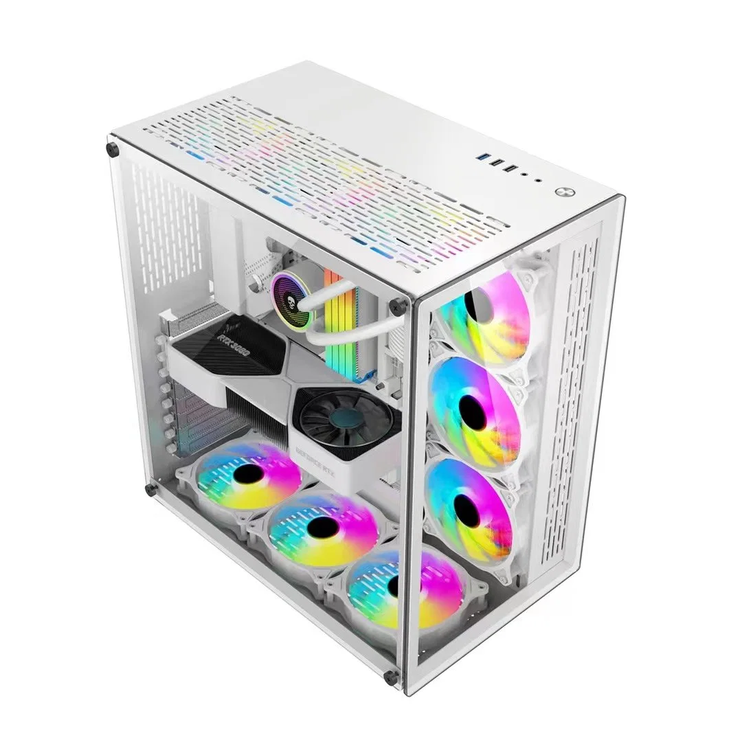 Best Selling PC Case with RGB Fan and Water Cooling