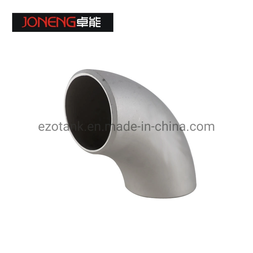 SS316L JIS 10K Welding 90 Degree Pipe Coupling with Sand Blasting