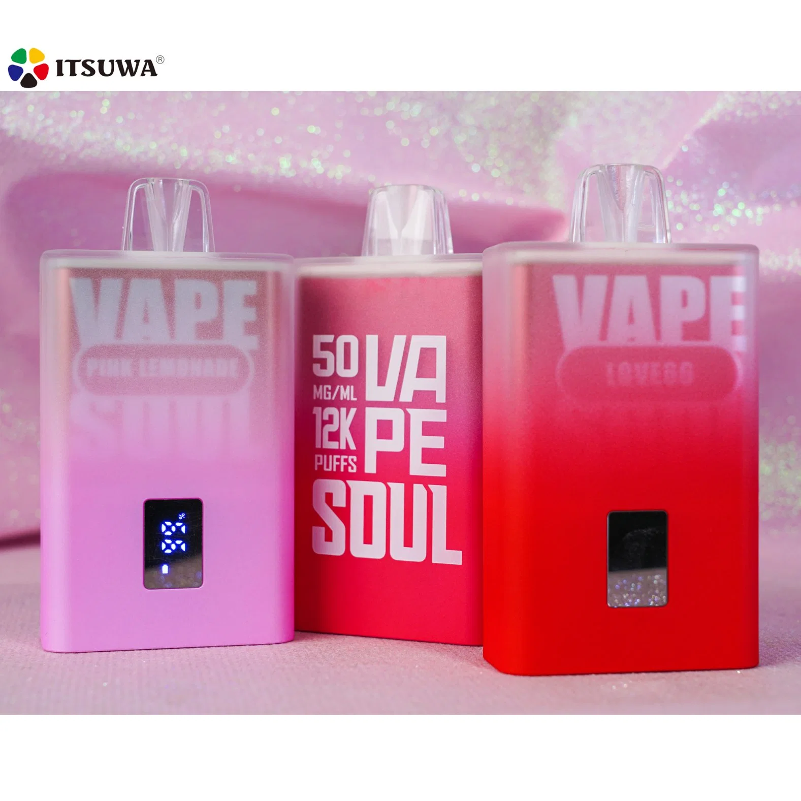 Vapesoul-LCD لباب Elf 12000 بار نفخة بالجملة Vape علي بابا