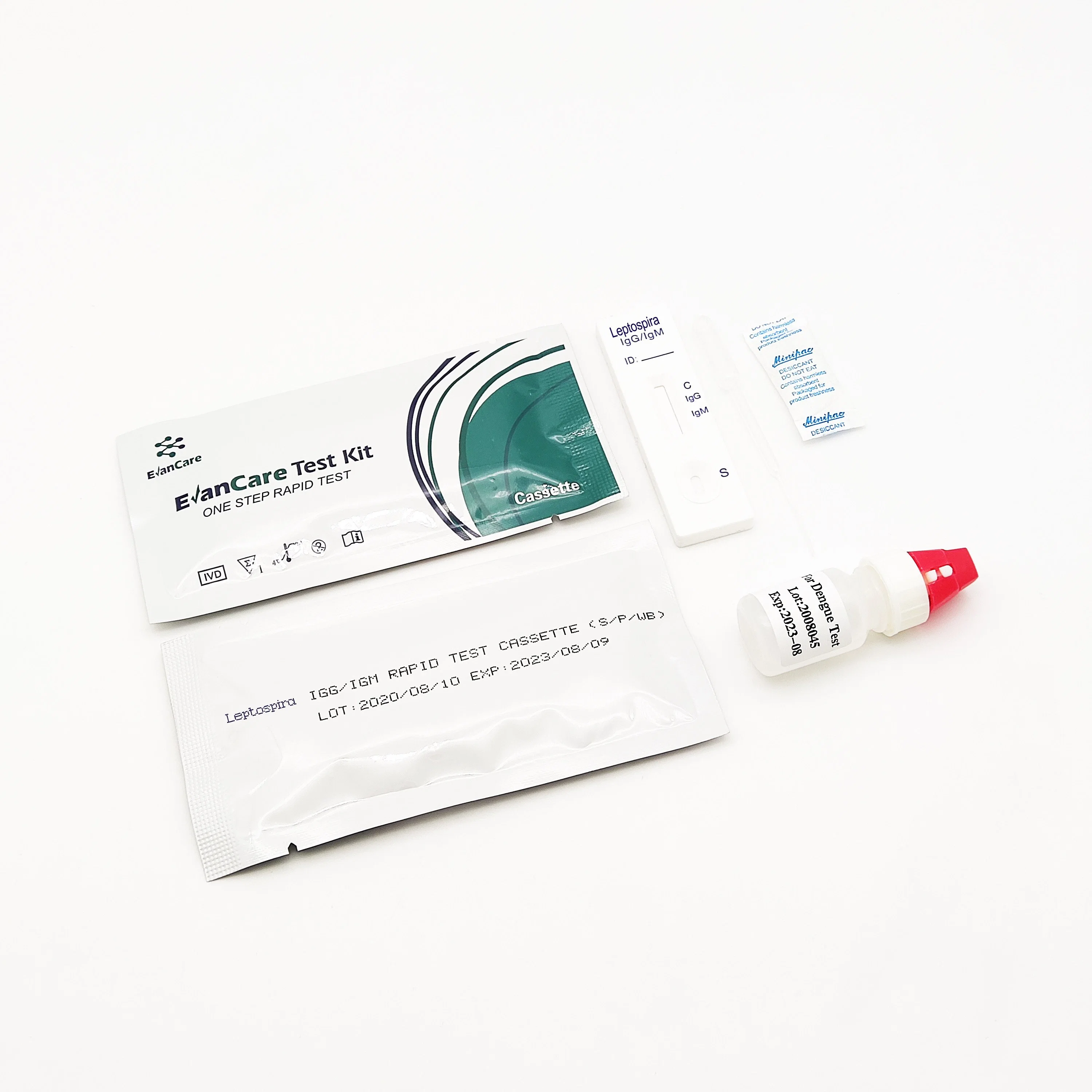 CE Approved Tropical Disease Diagnostic Equipment Rapid Leptospira Igg Igm Test