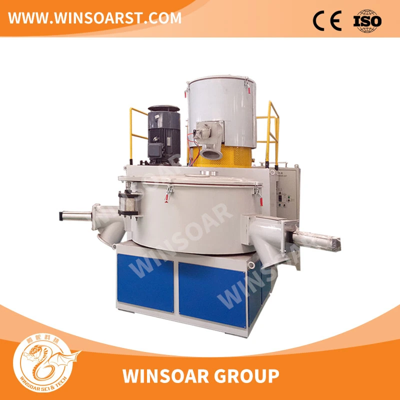 Horizontal/Vertikal Heizen/Kühlen PVC/UPVC/CPVC Pulver PE/PP Rohmaterialmischer/Kunststoffmischer/ Heiße und kalte Mischmaschine High Speed Mixer