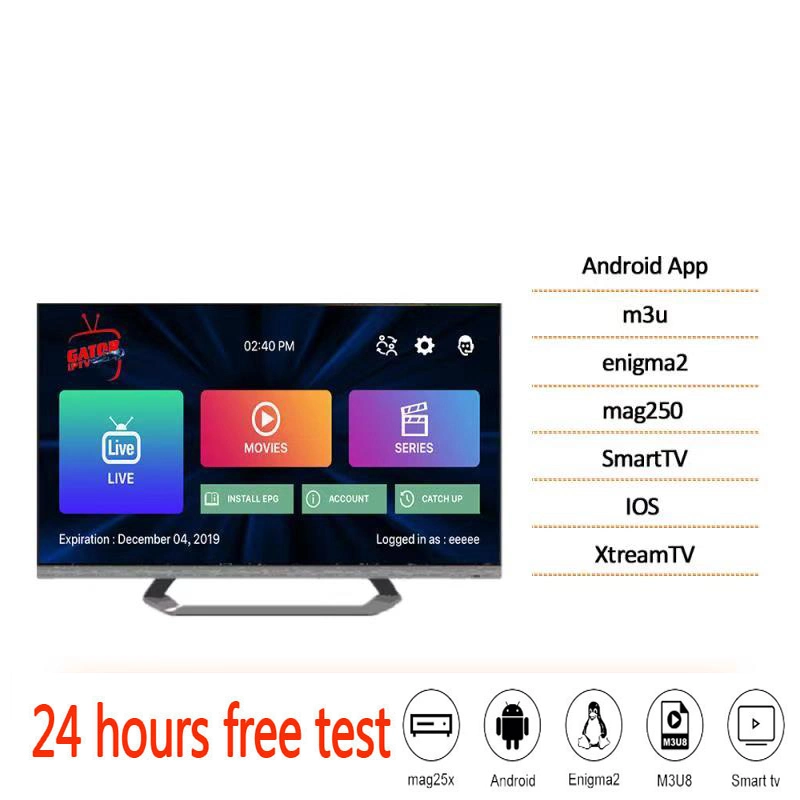 L'Allemagne" s meilleurs Codes d'IPTV plus stable des événements sportifs canaux films récents pour Android TV Box Smart TV Mag Box