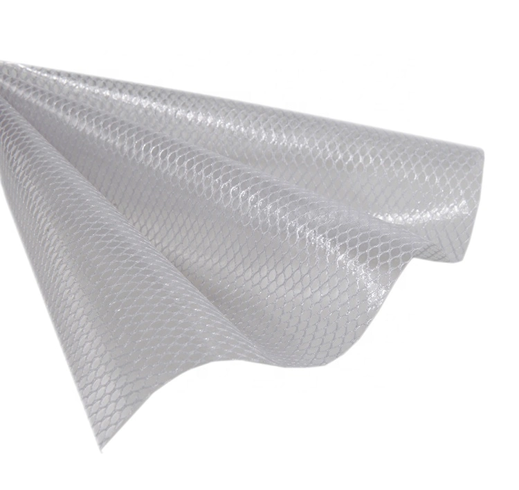 PVC Transparent Mesh Banner for Agriculture Green House Fabric