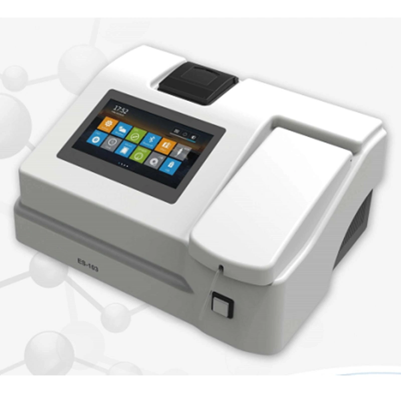 Clinic Rapid Testing Result Es-103 Semi Automatic Chemistry Analyzer