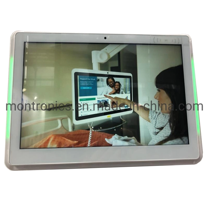 13.3 Inch 1280*800 Wall Mount Android 8.0 Tablet PC Poe NFC Optional with LED Light for Meeting