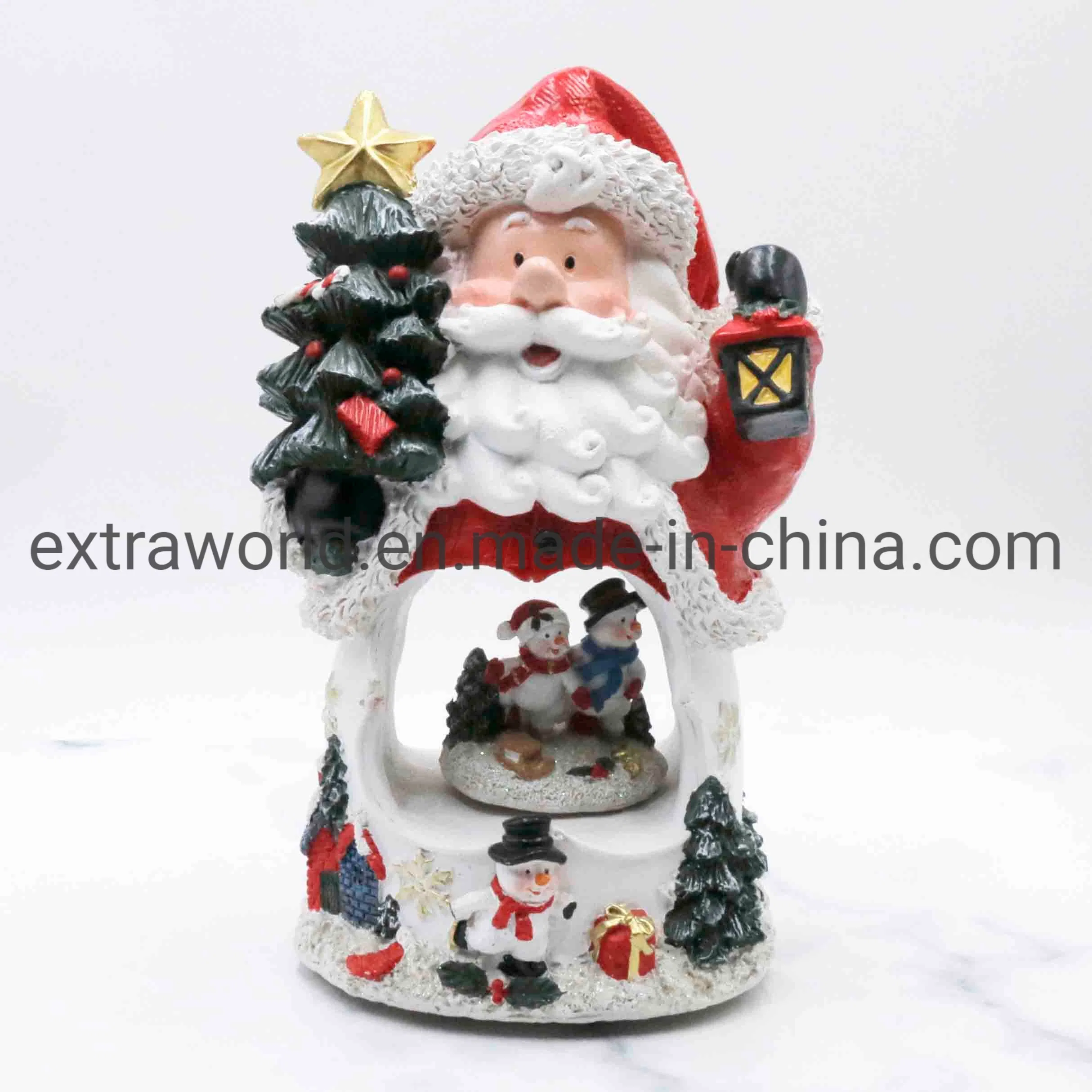 Nice Design Good Quality Musical Christmas Gift Santa Snowman Toy Decoration Figurine Ornaments