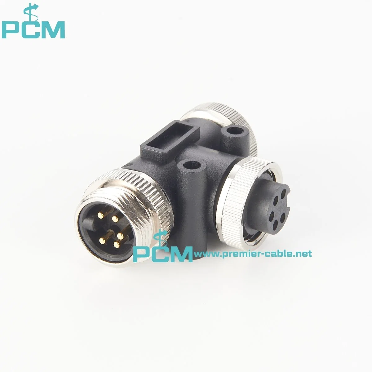 Premier Cable Bus System T-Connector Devicenet Plug 7/8"-16unf