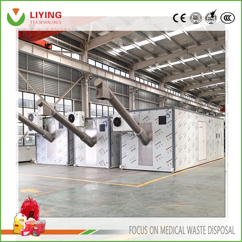 Manufacturer Professional on-Site Biomedical Waste Microwave Disposal Sterilizer Hazardous Waste Management