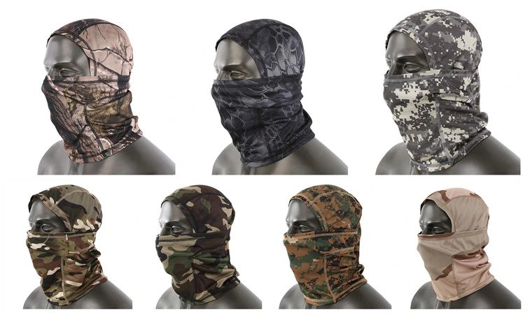 7-Colors Military Army Airsoft Balaclava Half Face Paintball Tactical Balaclava