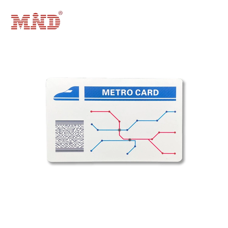 La RFID Transporte Metro billete de Metro de la tarjeta de pase