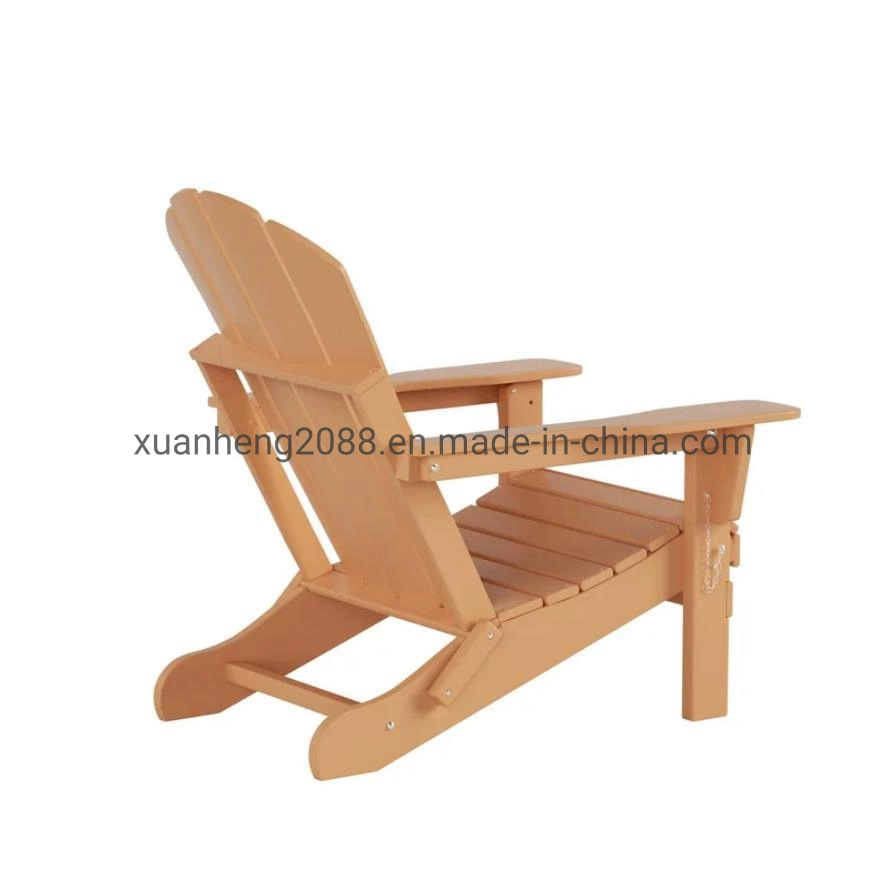 Plástico HDPE Classic dobrável preço bom Pátio cadeira Adirondack para Exterior