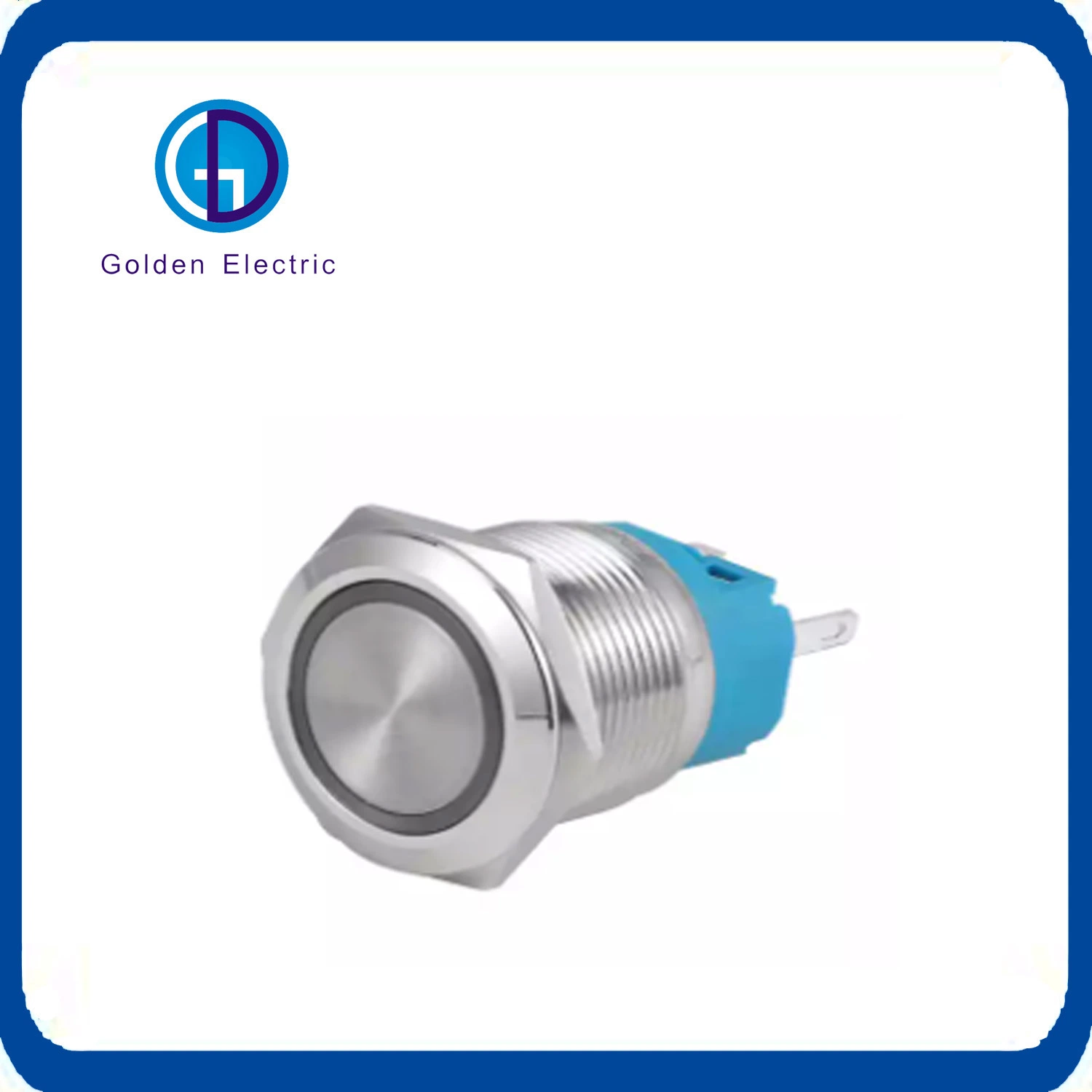 IP67 19/22/25mm Diameter on off Stainless Steel 12V 24V 36V Momentary Self-Locking Metal Push Button Switch 220V with 5pins 6pins