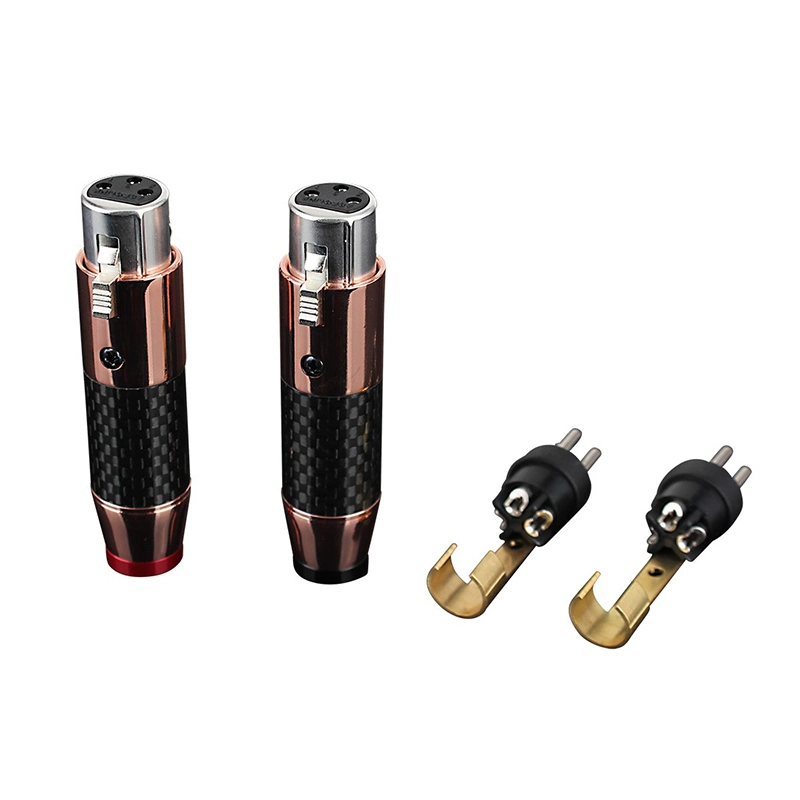 3 Pin XLR Male and Female Microphone Cable Connectors
