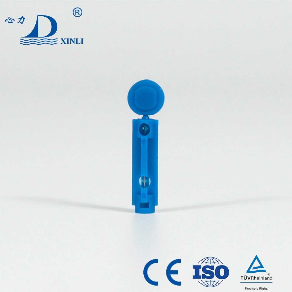 CE Certification High quality/High cost performance  Disposable Medical Sterile Plastic Painless Twist-off Protective Cap Blood Lancet