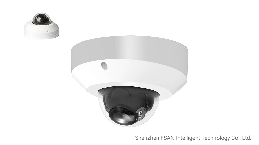 Fsan 2MP IR HD Network Security Surveillance Metal Dome Camera