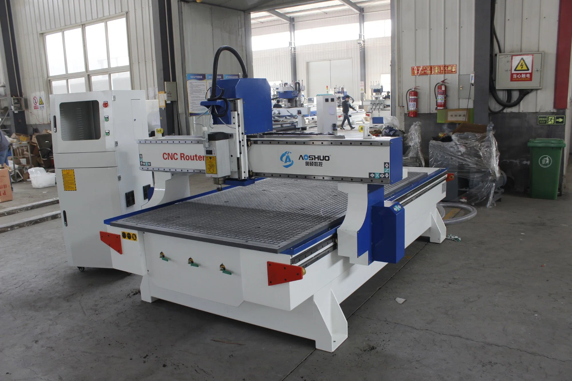 Qingdao Aoshuo 2019 New Wood 1325 CNC Router/ Woodworking Engraver