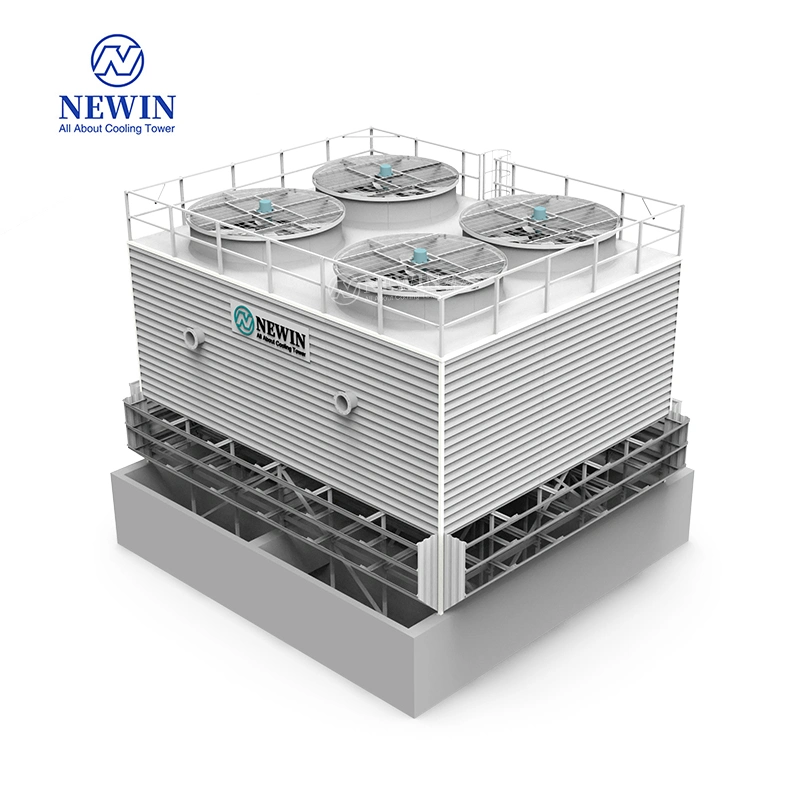 Counter Flow Industrial Type Full FRP Cooling Tower for Chemical Fiber Factory