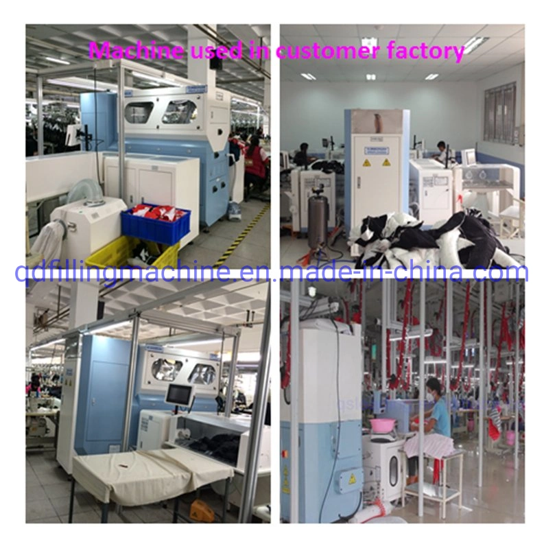 Down Filber Filling and Sealing Machine for Garments and Home Textiles