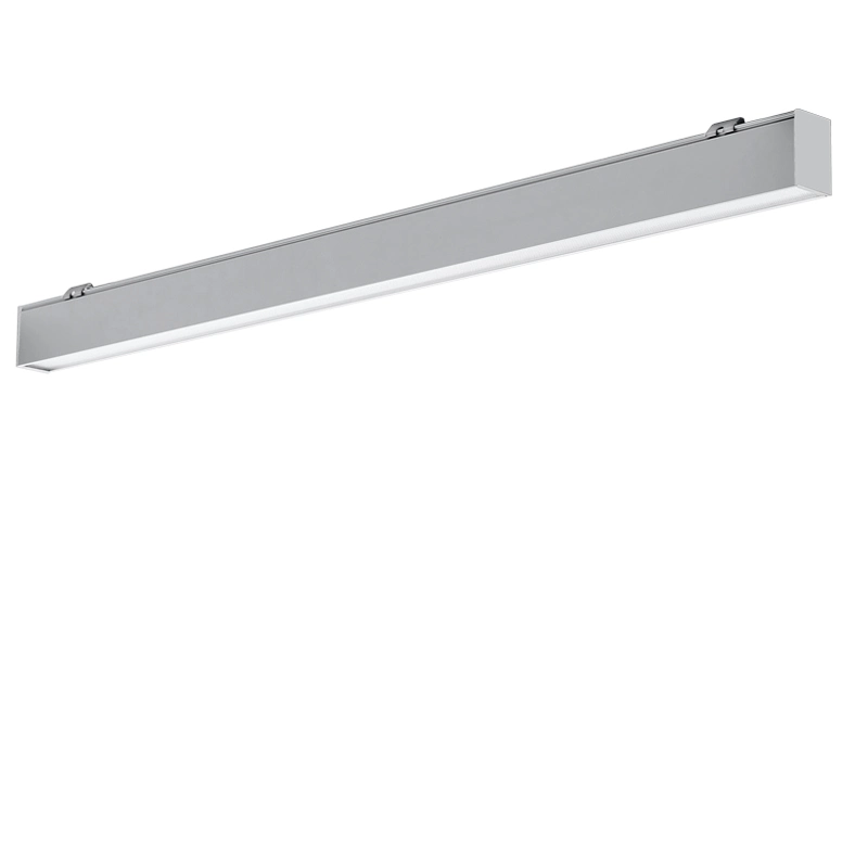 LED comercial Alumínio Linear Luz Perfil Suspensão passíveis de luz com 50mm de largura