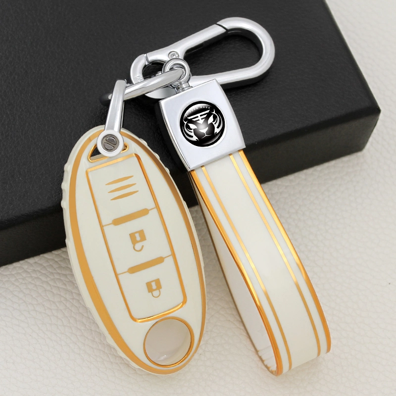 Hot Sales Soft TPU 3 Buttons Car Key Cover Remote for Nissan