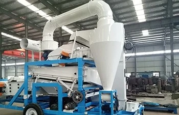 Mobile Combined Cleaning and Processing Machine for Sesame