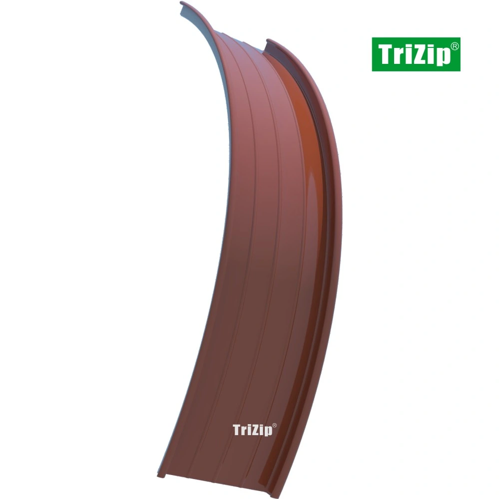 Trizip Metal Aluminum Alloy Standing Seam Convex Panel