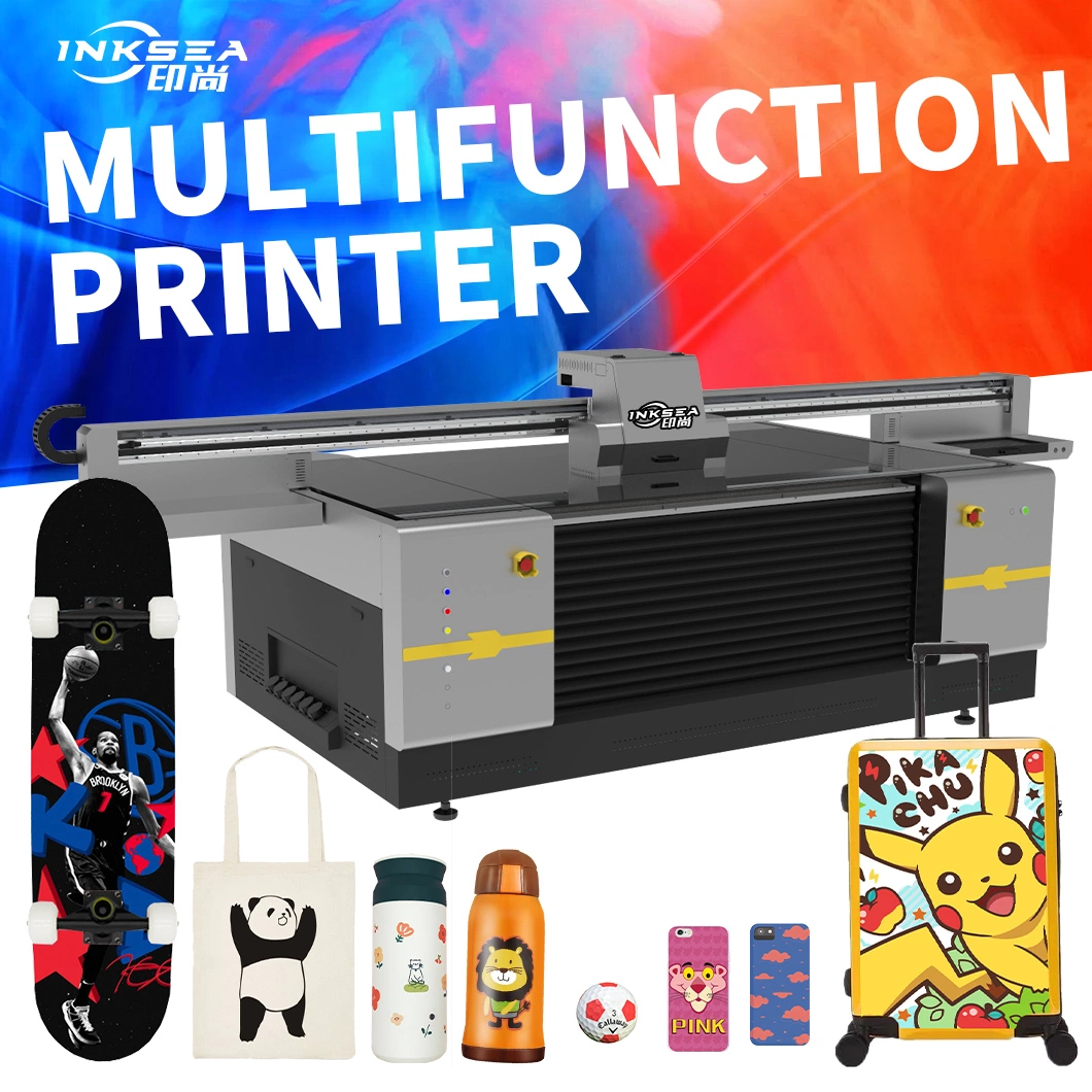 Large Format Printer 2513 Super UV Flat Panel Printing Machine Ricoh Nozzle UV Printer for Flat Printing Decorative Painting Acrylic PVC Wood Stone Metal