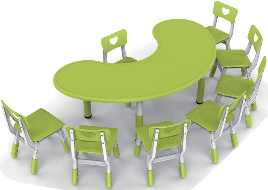 Hot Sale Preschool Children Round Plastic Table