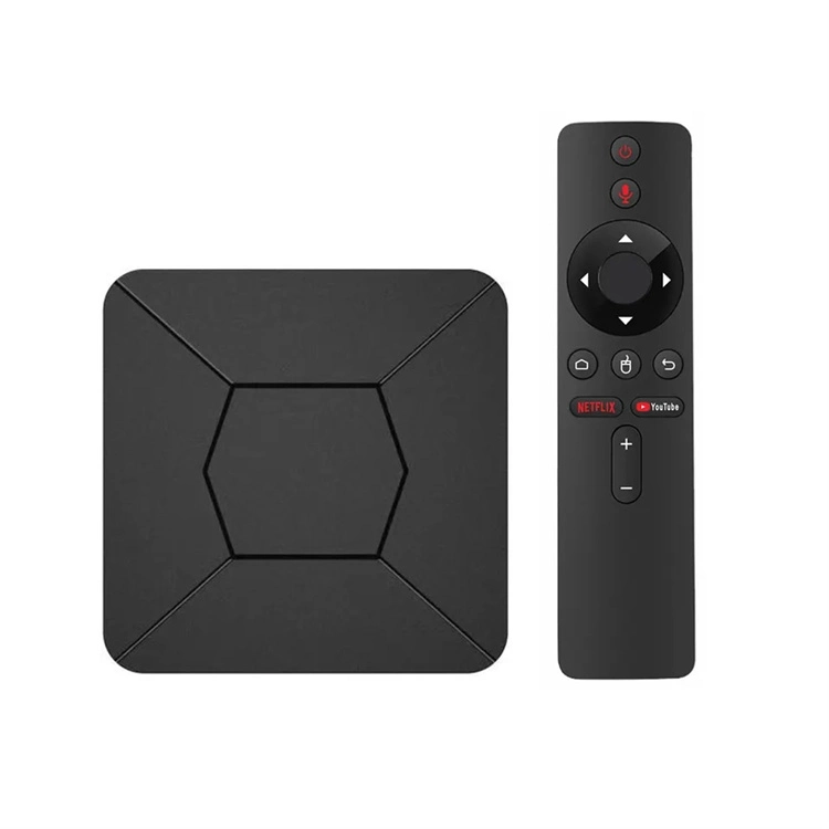 Q5 ATV Android 10,0 OS 4K Smart TV Box Allwinner H313 Media Player 2GB 8GB ATV Voice Remote