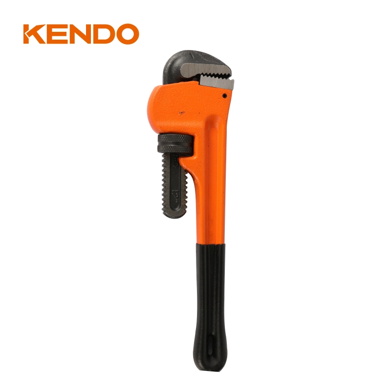 Kendo Pipe Wrench Easy and Rapid Setting of Pipe Diameter Using Scale on Hook