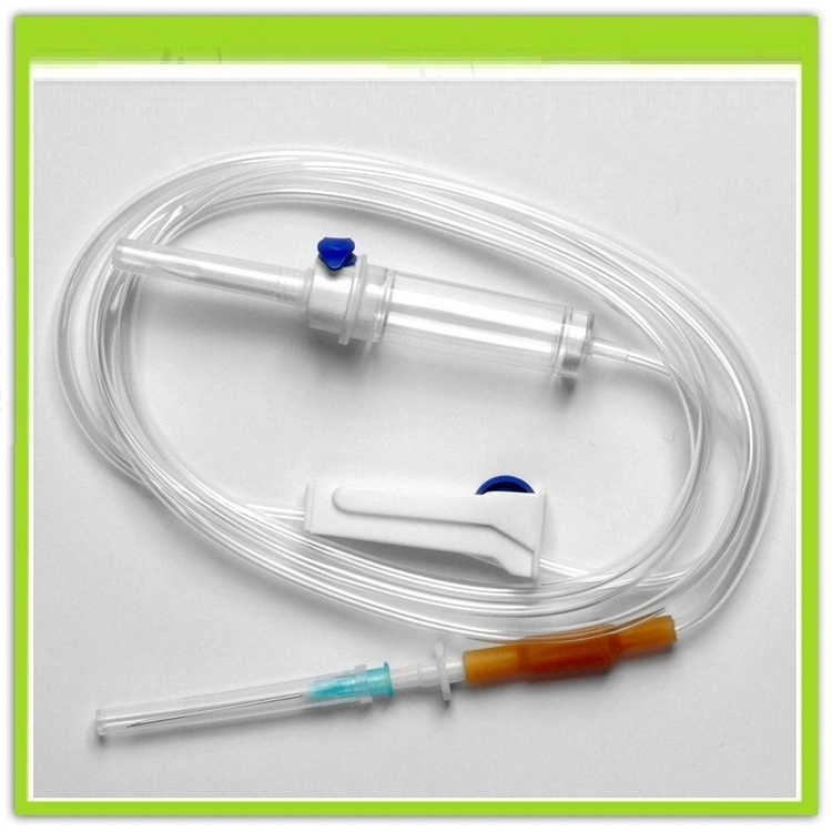 Disposable Sterile Blood Transfusion Infusion Set with Needle