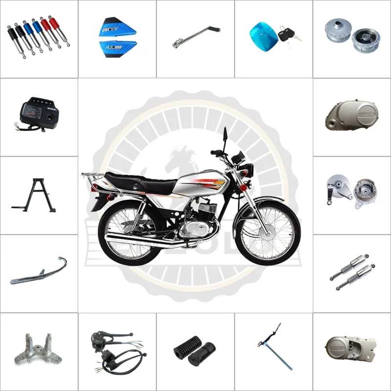 Peças sobresselentes para motociclos para motociclos Haojue/Zongshen/Dayun/Loncin para motociclos Honda/YAMAHA/Suzuki/Bajaj Peças motor de motociclo