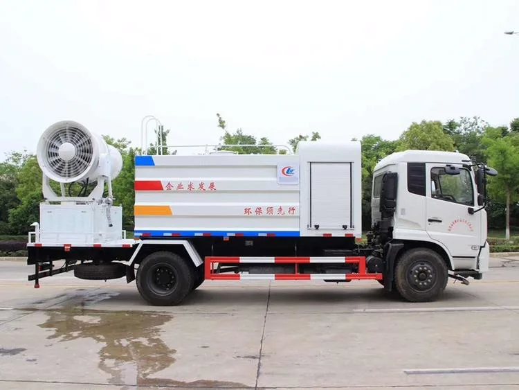 Street Cleaning 10000liters Dust Suppression Spray Water Truck with Street Cleaning