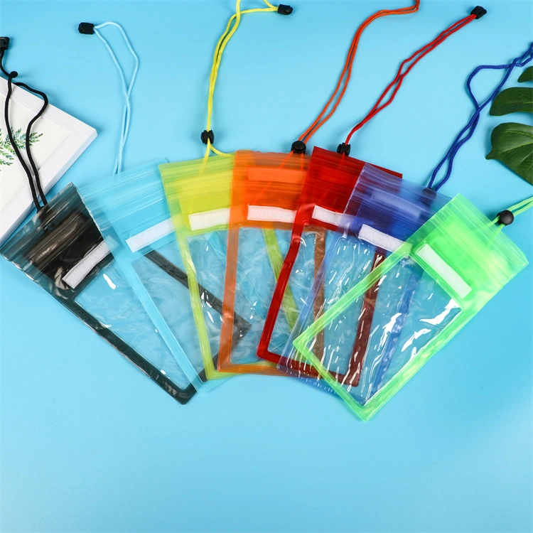 Wholesale Factory Universal Colorful Water Proof PVC Mobile Phone Pouch