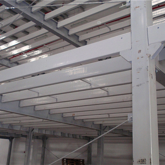 Rack Mezzanine with Steel Shelving