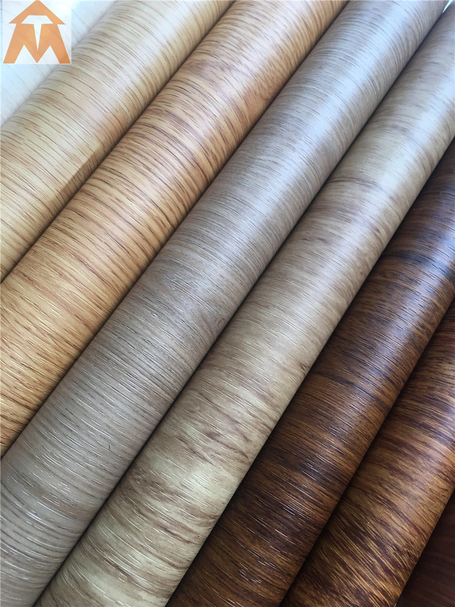 Wood Grain Decorative PVC Sheet for Furniture Panel Skirting