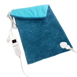 Heating Pad, Electric Heating Pad for Dry & Moist Heat, Electric Fast Heat Pad with Multiple Temp & Timer Settings, Auto Shut off, for Shoulders, Neck,Abdomen,