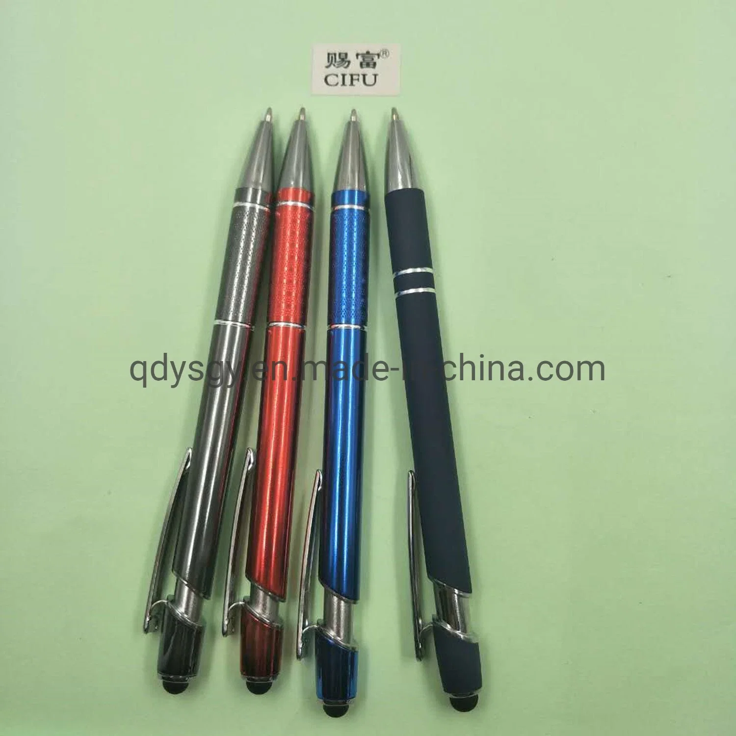 Promotiol Gift Fashion Design Metal Stylus Ball Pen