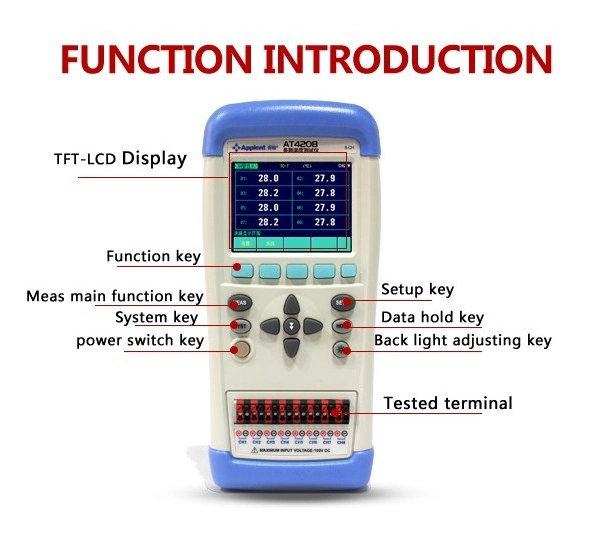 Applent -200~1300c Industry Thermometer At4202