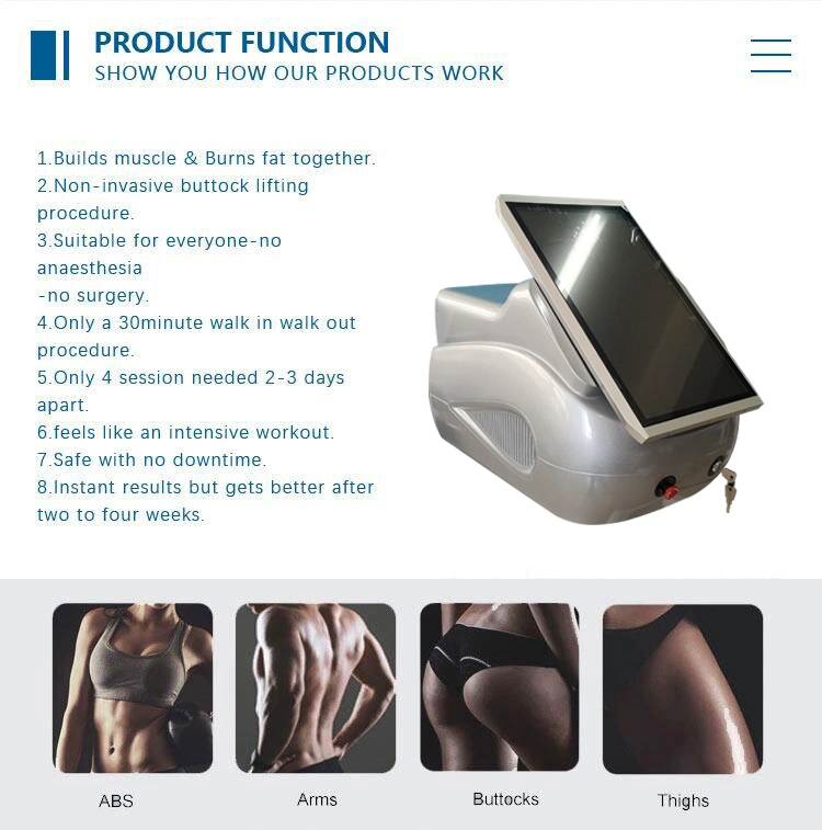 2024 Trending Teslabodysculpt estimulação muscular electromagnética EMS Body Fat Burner Equipamento de Spa de beleza massajador