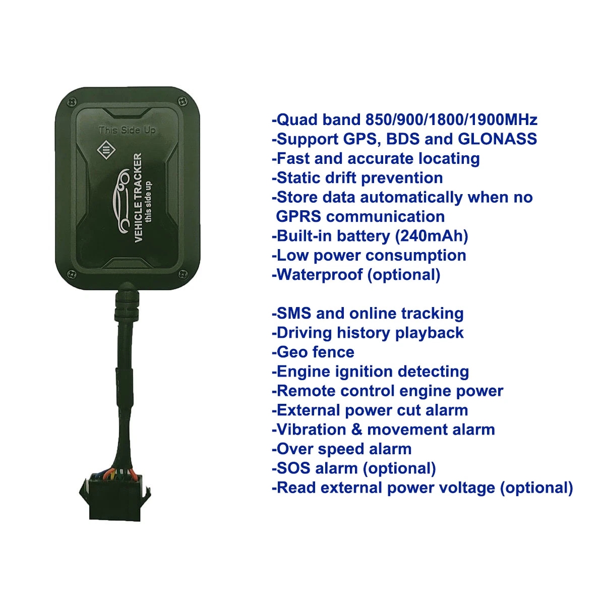 Original GPS Tracking Device Wasserdichte GSM GPS Car Tracker