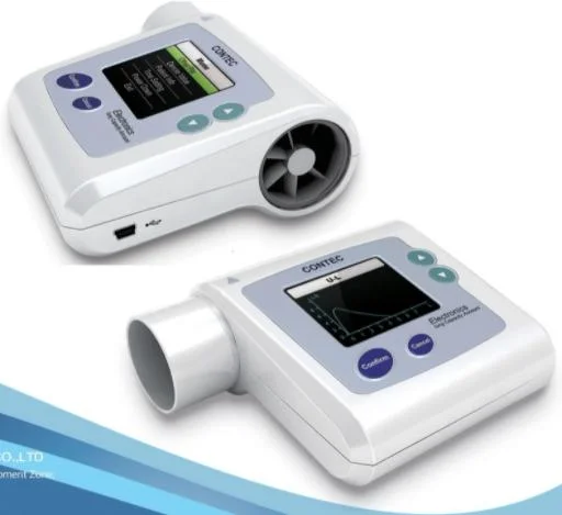 CE Certified Spirometer with Analysis Software