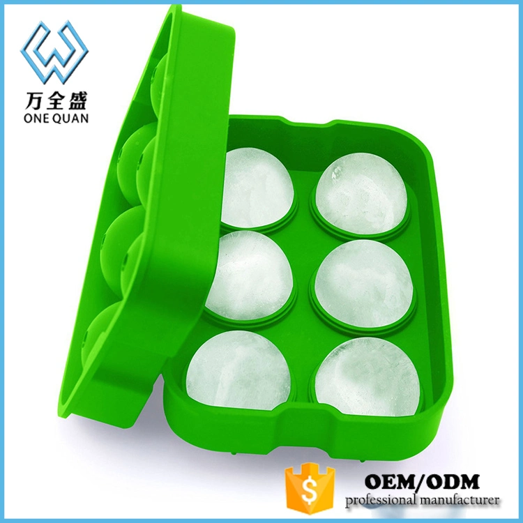 Custom Reusable Square Ice Molds Sphere Whiskey Round Ball