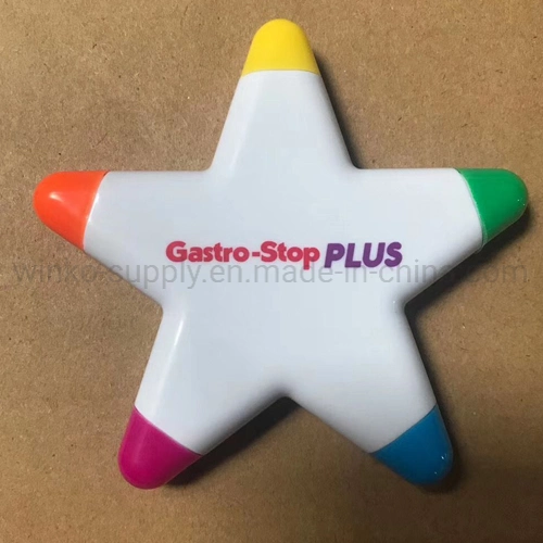 Customized Logo Printed Dual Head Highlighter Pen