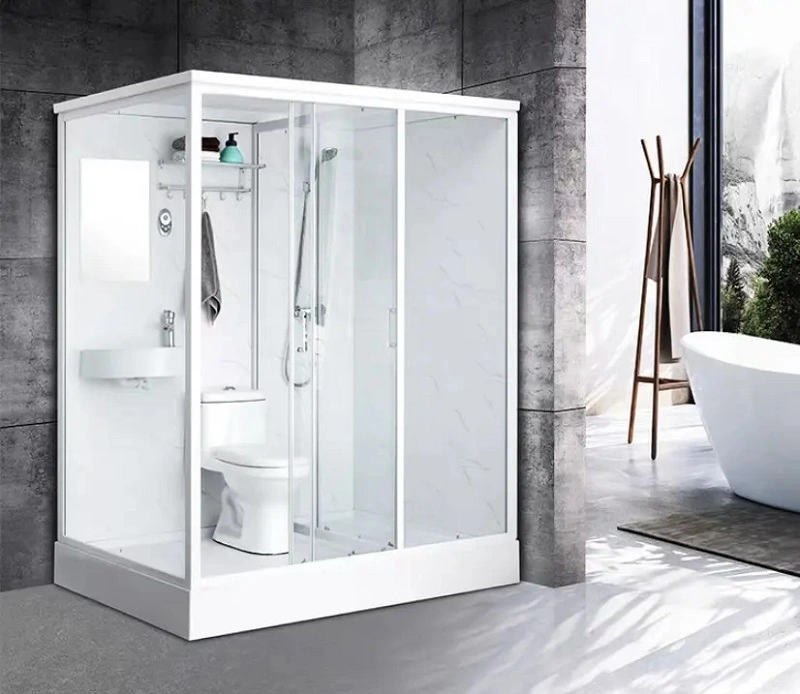 Square Shower Room China Non-Standard Intelligent Cabin Manufacturing ODM Custom Luxury Portable Smart Overall Shower Room Bathroom